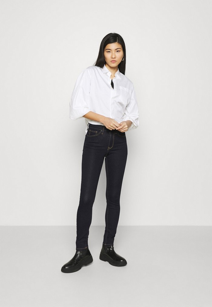 Jean Anna Field Slim Fit Bleu Femme | NQC-7492811